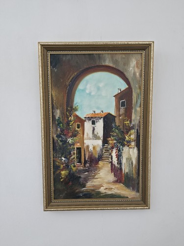 Vintage mediterranean street - mediterranean,