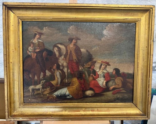 Spanish 17th century oil on - 17th,
