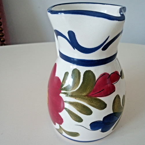 Small jug hand painted spanish - small,