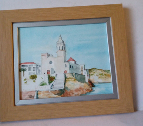 Original painting sitges - -,