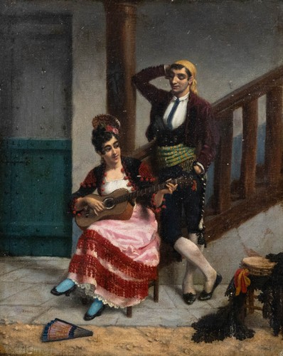 Spanish school early 20th - school,