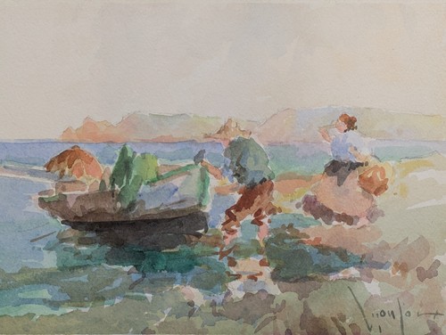 Original spanish watercolour - original,
