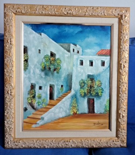Vintage 1990 signed spanish - signed,
