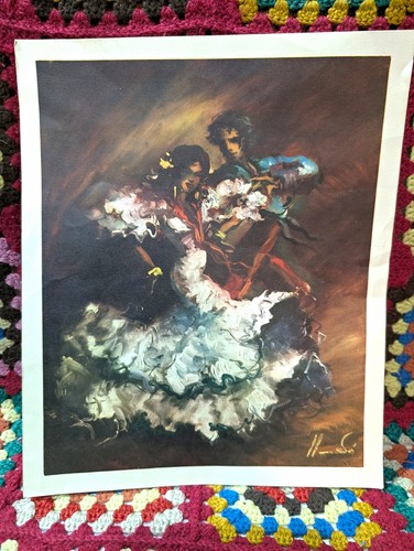 Mcm 60s spanish lithograph - 60s,