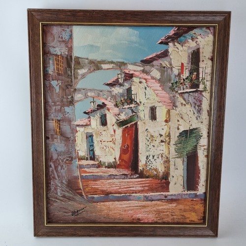 20thc oil canvas - 20thc, on