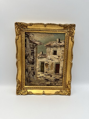 Spanish small original oil - small,