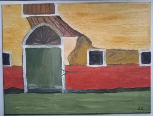 Acrylic painting card a - painting,