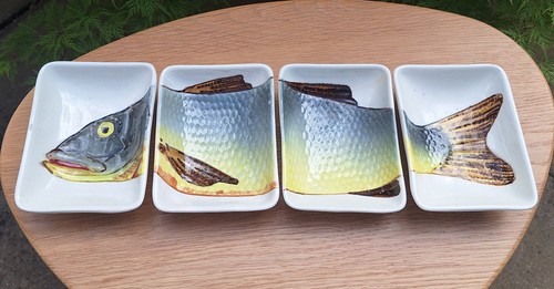 Four vintage spanish pottery - spanish,
