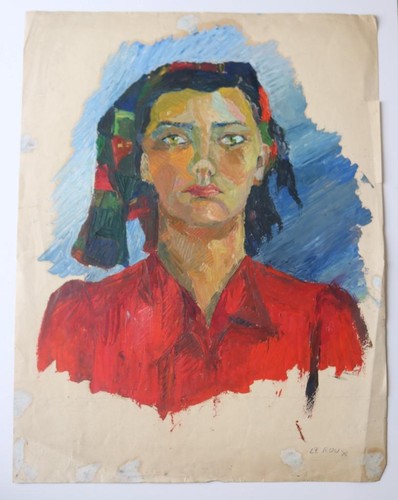 Vintage modern painting - ,