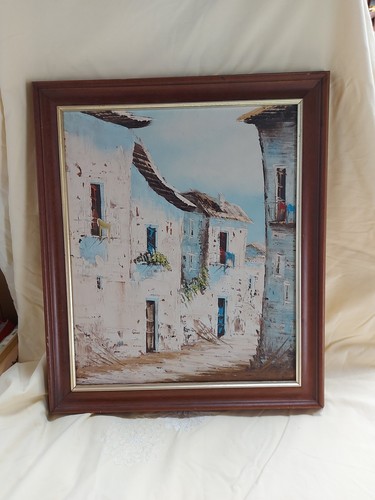 Oil canvass painting - oil, on